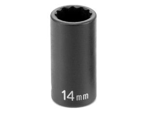 GREY PNEUMATIC 3/8" Drive x 14mm Semi-Deep12 Point GY1114MSD - Direct Tool Source