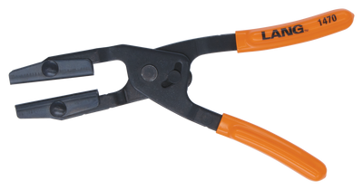 LANG 1.25" Self Locking AngledPinch Off Pliers LG1470 - Direct Tool Source