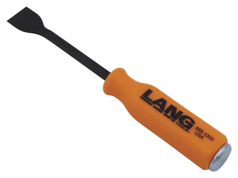 LANG 1" Face Stubby Gasket Scrapper with Capped Handle LG855-100S - Direct Tool Source