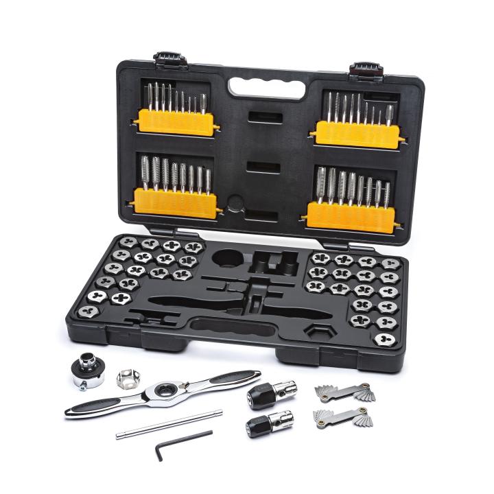 GEARWRENCH 75 Piece GearWrench SAE/MetricTap and Die Set KD3887 - Direct Tool Source