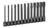 GREY PNEUMATIC 1/2" Drive 13 Piece 6" LengthMetric Hex Set 6-8  10-19mm GY1363MH - Direct Tool Source
