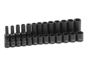GREY PNEUMATIC 3/8" Drive 26 Piece MetricMaster Set GY1226M - Direct Tool Source