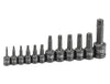 GREY PNEUMATIC 12 Piece Assorted Drive Int.Star Impact Driver Set GY1234T - Direct Tool Source