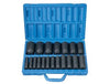 GREY PNEUMATIC 1/2" Drive 19 Piece StandardLength Fraactional Master Set GY1319 - Direct Tool Source