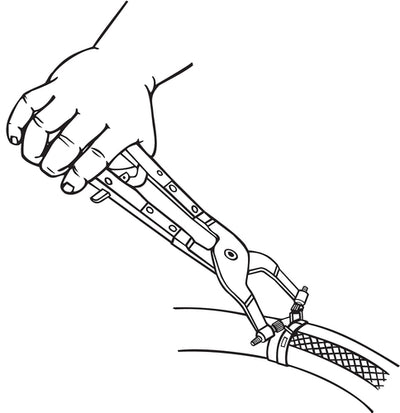 LISLE Adjustable Flat Hose ClampPliers LS17100 - Direct Tool Source