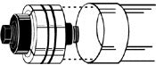 LISLE Exhaust Adaptor 3-1/2 TO 3-7/8 LS17540 - Direct Tool Source