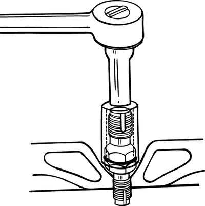 LISLE Spark Plug Hole And OxygenSensor Thread Chaser LS20200 - Direct Tool Source