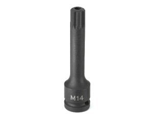 GREY PNEUMATIC 1/2" Drive x M5 Tamper ProofTriple Sq. 4" Length GY21054ST - Direct Tool Source