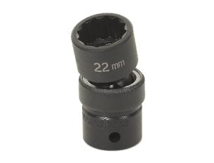 GREY PNEUMATIC 1/2" Drive x 22mm 12 PointStandard Universal GY2122UM - Direct Tool Source