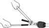 LISLE CV Boot Clamp Plier Ear Type LS30800 - Direct Tool Source