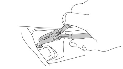 LISLE CORPORATION Clip Removal Pliers 80 Degree - Direct Tool Source