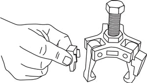 LISLE Harmonic Balancer Puller Set LS51700 - Direct Tool Source