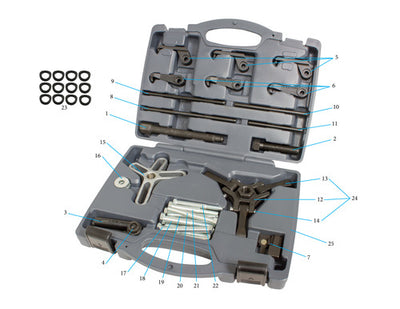 LISLE Master Harmonic BalancerPuller Kit LS54810 - Direct Tool Source