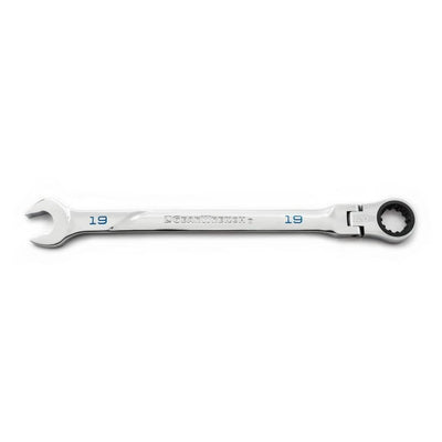 GEARWRENCH 19mm 120XPŸ?? Universal SplineXL Flex Combination Ratcheting KD86219 - Direct Tool Source