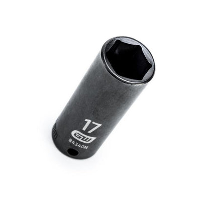 GEARWRENCH 3/8" Drive 17mm Deep ImpactSocket KD84340N - Direct Tool Source