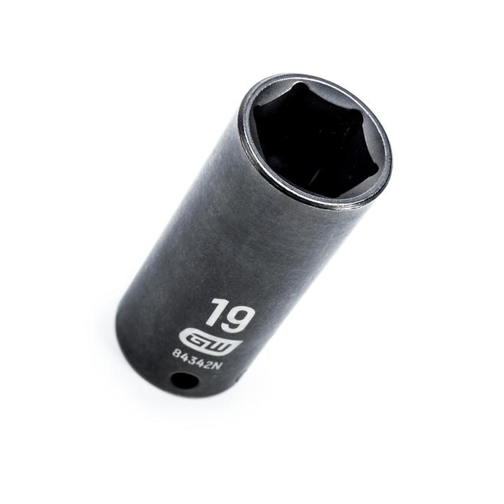 GEARWRENCH 3/8" Drive 19mm Deep ImpactSocket KD84342N - Direct Tool Source