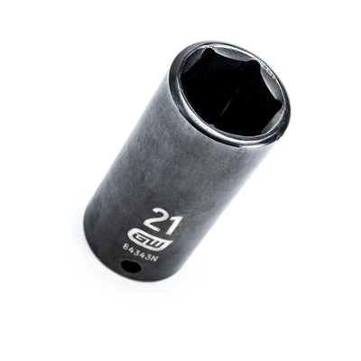 GEARWRENCH 3/8" Drive 21mm Deep ImpactSocket KD84343N - Direct Tool Source