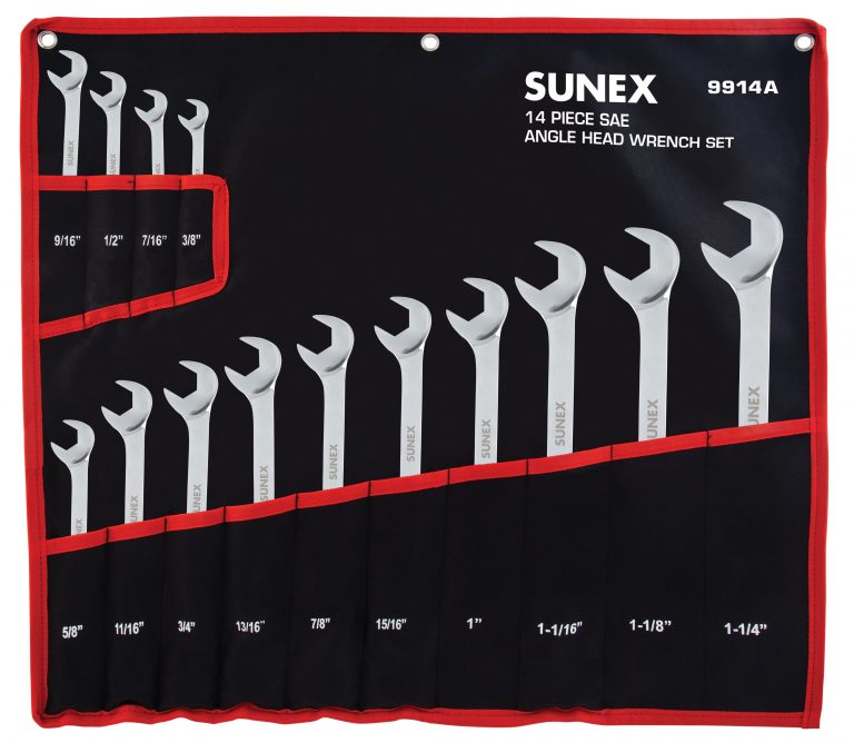 SUNEX  TOOL 3/8" Angled Head Wrench - Direct Tool Source