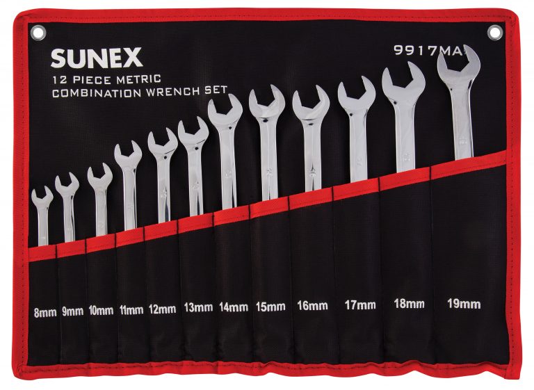 SUNEX  TOOL 10mm Full Polish V-Groove Combination Wrench - Direct Tool Source