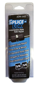 AGS COMPANY SOLUTIONS LLC 5/8 & 3/4 Tube A/C RepairSPLICE-LOK Kit AKACRK-045C - Direct Tool Source