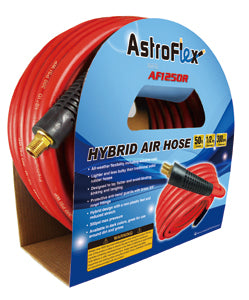 ASTRO PNEUMATIC 1/2"x50' AstroFlex HybridAir Hose -Red AOAF1250R - Direct Tool Source
