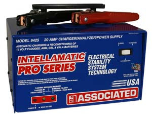 ASSOCIATED EQUIPMENT 20 Amp Itellicharger PowerSupply and Battery Charger AS9425 - Direct Tool Source