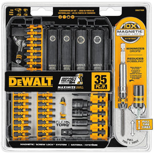 DEWALT-BLACK AND DECKER INC 35 Pc Impact Ready Screwdriving Set - Direct Tool Source