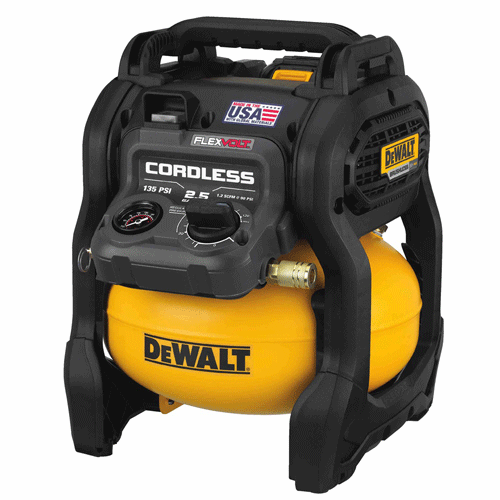 DEWALT Flexvolt 60V Max 2.5 GallonCordless Air Compressor Kit DWDCC2560T1 - Direct Tool Source