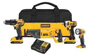 DEWALT-BLACK AND DECKER INC 20V Max 4 Tool Kit - Direct Tool Source