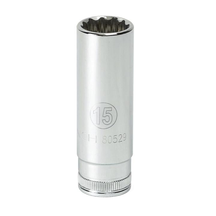 GEARWRENCH 3/8 Drive 12 pt. Deep Socket11/16 KD80516 - Direct Tool Source