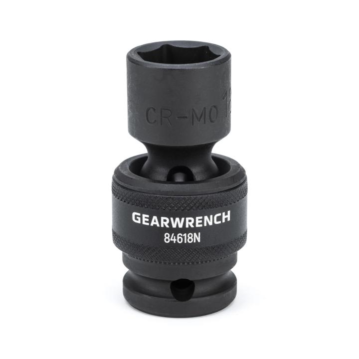 GEARWRENCH 1/2" Drive 18MM ImpactUniversal Socket KD84618 - Direct Tool Source