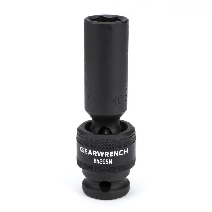 GEARWRENCH 1/2" Drive 9/16" DeepUniversal Socket KD84695N - Direct Tool Source