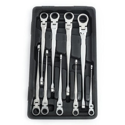 GEARWRENCH 9 Piece SAE X-Beam FlexCombination Ratcheting Wrench KD85298 - Direct Tool Source