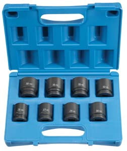 GREY PNEUMATIC 3/4" Drive 8 Piece StandardMetric Set GY8134M - Direct Tool Source