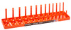 HANSEN GLOBAL  INC. 3/8" Dr. Orange SAE Deep& Regular Socket Holders HR3805 - Direct Tool Source