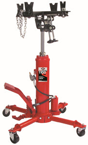 AMERICAN FORGE & FOUNDRY 1000 Lb Capacity 2 Stage AirHyd Transmission Jack IN3192B - Direct Tool Source