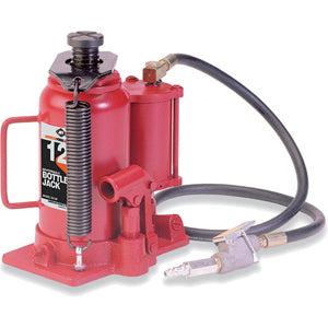 AMERICAN FORGE & FOUNDRY 12 Ton Air Hydraulic BottleJack IN5512B - Direct Tool Source