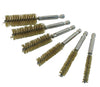 INNOVATIVE PRODUCTS OF AMERICA 6 pc set of Twisted Brass WireBore Brushes IP8081 - Direct Tool Source