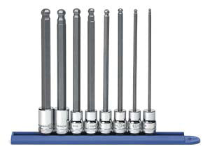 GEARWRENCH 8 Piece 3/8 Drive Metric BallHex Bit Socket Set KD80573 - Direct Tool Source