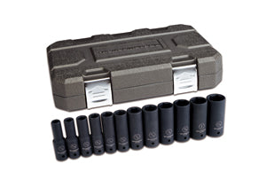 GEARWRENCH 12 PC. 1/2" Drive 6 Point SAEDeep Impact Socket Set KD84942N - Direct Tool Source