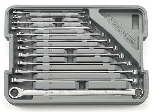 GEARWRENCH 12 Piece XL 0?? Gear and BoxRatcheting Wrench Set Metric KD85988 - Direct Tool Source