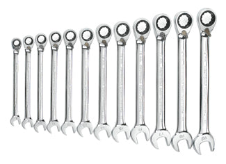 GEARWRENCH 12 Piece Reversible MetricRatcheting Wrench Set KD9620 - Direct Tool Source