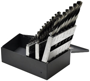 KNKUT 29 Piece Reduced Shank JobberLength Drill Bit Set KW29KK38 - Direct Tool Source