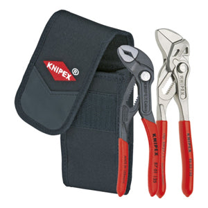 KNIPEX 2 PC Mini Pliers in Belt Pouch KX002072V01 - Direct Tool Source