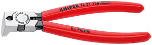 KNIPEX 6-1/4" Diagonal Flush Cuttersfor Plastic 85?? Degree KX7221160 - Direct Tool Source