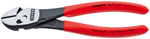 KNIPEX 7" Dual Hinge Cutter DippedHandle KX7371180 - Direct Tool Source