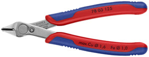 KNIPEX TOOLS LP 4.9" Electronics Super Knip Cutters - Direct Tool Source