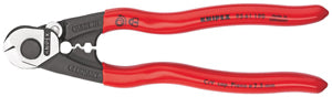 KNIPEX 7 - 1/2" Wire Rope Cutters KX9561190 - Direct Tool Source