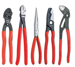 KNIPEX 5 Piece Automotive Pliers Set KX9K0080108US - Direct Tool Source