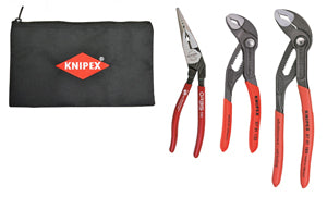KNIPEX 3 PC Cobra?? Pliers and AngledLong Nose Set KX9K0080123US - Direct Tool Source